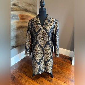 Silkland Jacquard Coat